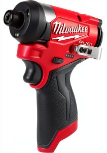 Milwaukee 1/4" Impact Driver M12 Fuel Red 12V Brushless Motor-0