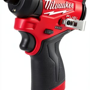 Milwaukee 1/4" Impact Driver M12 Fuel Red 12V Brushless Motor-0
