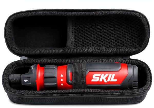 Hard Case for SKIL Rechargeable 4V Cordless Screwdriver Black EVA-4