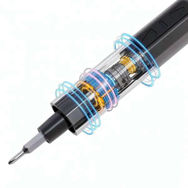 Mini Electric Screwdriver MIKESIER 5 Torque Levels 64 Magnetic Bits-3