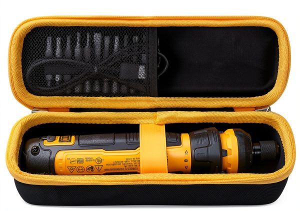 Worfty Case for DEWALT DWHT66719 Cordless Screwdriver Black Travel Bag-0
