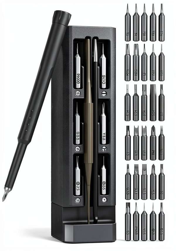 E1 MAX 3.7V Mini Screwdriver 44-in-1 Set with Magnetic Chuck Case-0