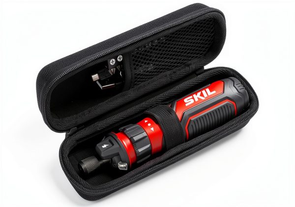 Hard Case for SKIL Rechargeable 4V Cordless Screwdriver Black EVA-0