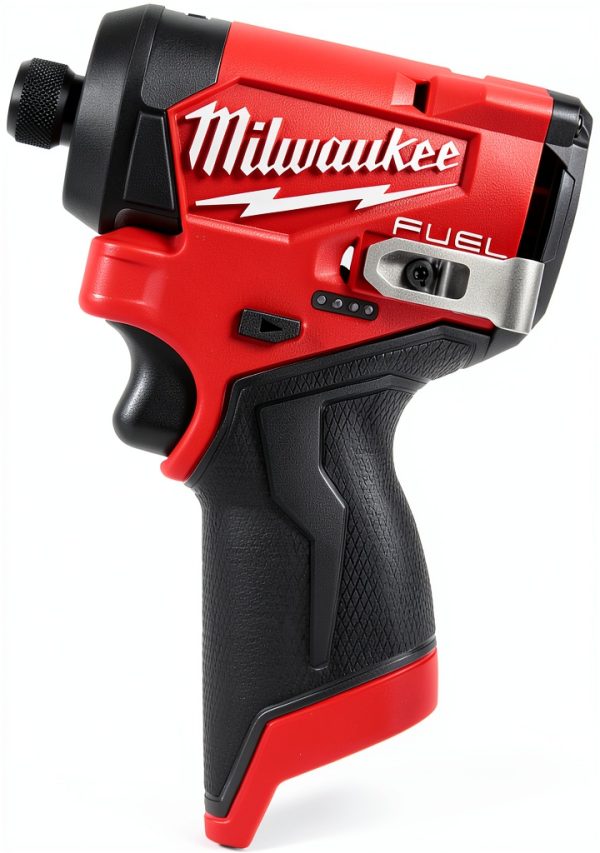 Milwaukee 1/4" Impact Driver M12 Fuel Red 12V Brushless Motor-2