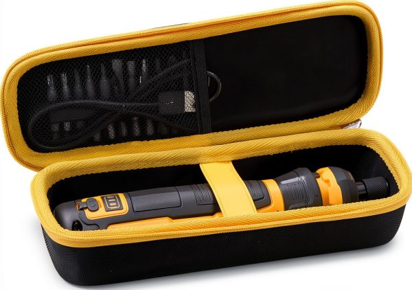 Worfty Case for DEWALT DWHT66719 Cordless Screwdriver Black Travel Bag-6