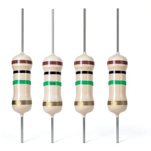 1M Ohm Carbon Film Single Fixed Resistor 1/4 W (0.25 Watts) 5% Tolerance, (1M R, 1M ohm, 1M Ω) Resistor (10 Pack)-0