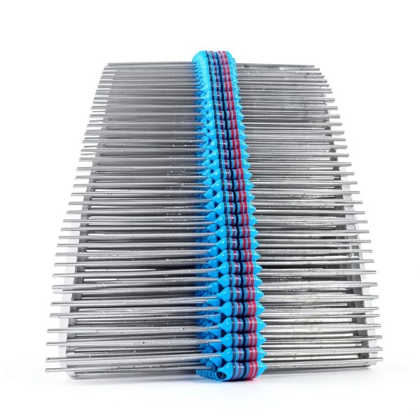 EEEEE 61 Values (Pack of 1095) 1% 0.25w Resistor Book kit, 1Ω-10MΩ RoHS Compliant for Arduino, Assorted resistors Set, Assortment ohm Pack (Ω, K, M)-5