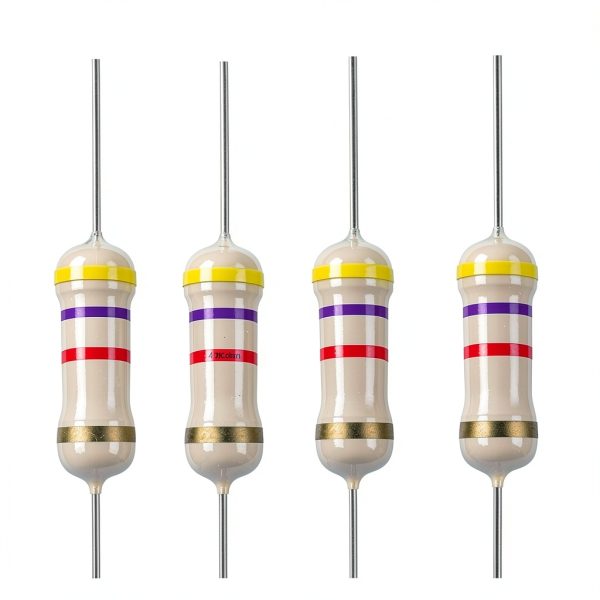 4.7K Ohm Carbon Film Single Fixed Resistor 1/2 W (0.5 Watts) 5% Tolerance, (4.7K R, 4.7K ohm, 4.7K Ω) Resistor (10 PCS)-0